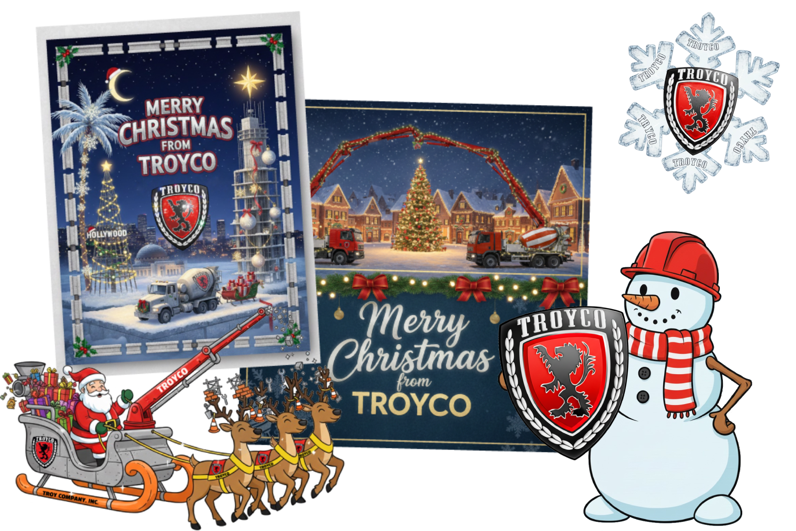 TROYCO CHRISTMAS CARDS