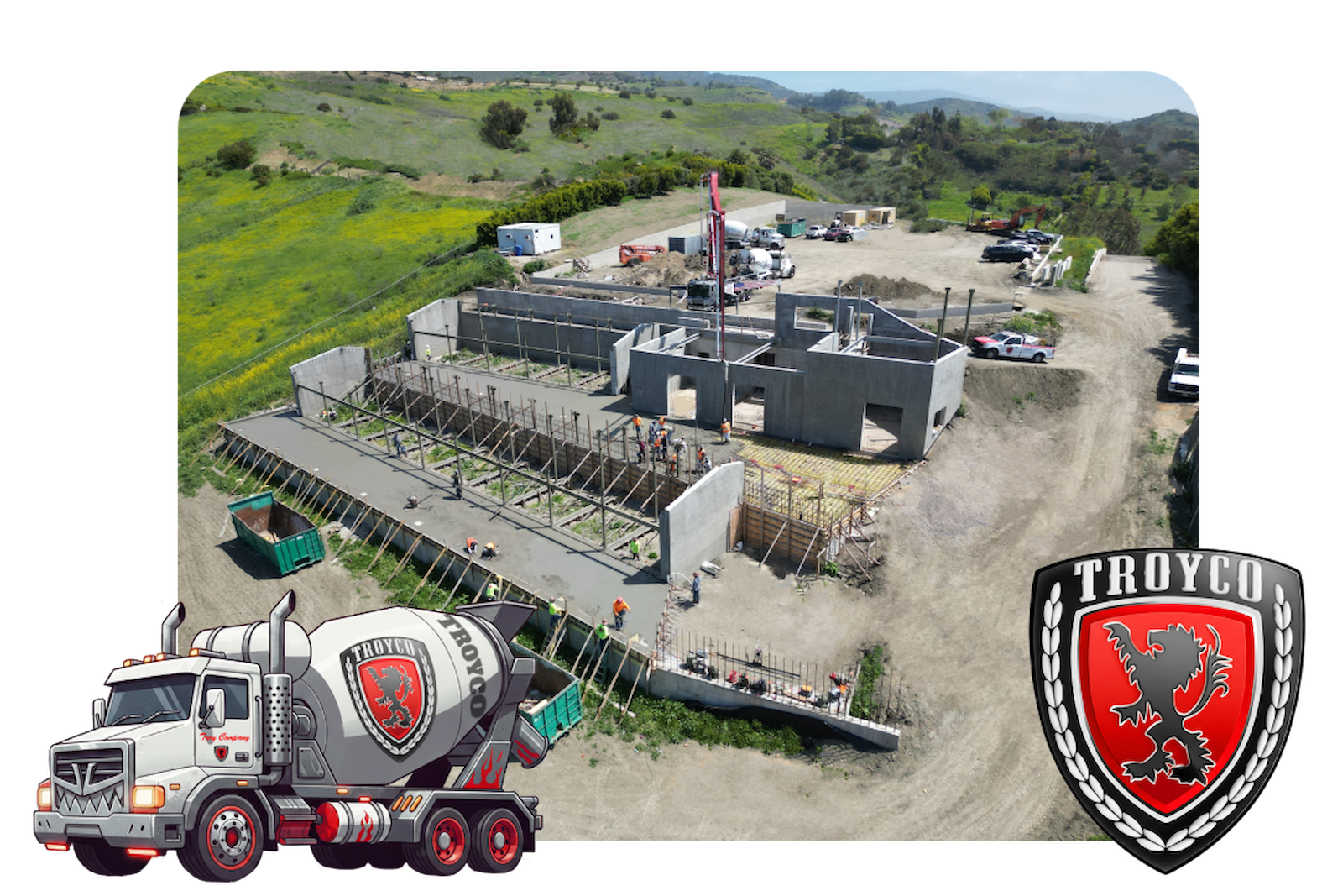 TROYCO Jobsite in Malibu