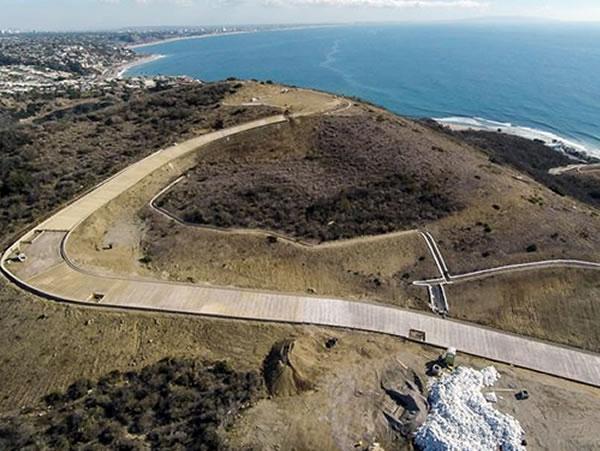 Ocean View Driveway Erosion Control near Malibu, CA