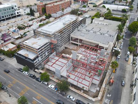 Concrete Commercial Project in Hollywood, CA