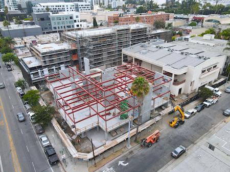 Concrete Parking Structure n Hollywood, CA